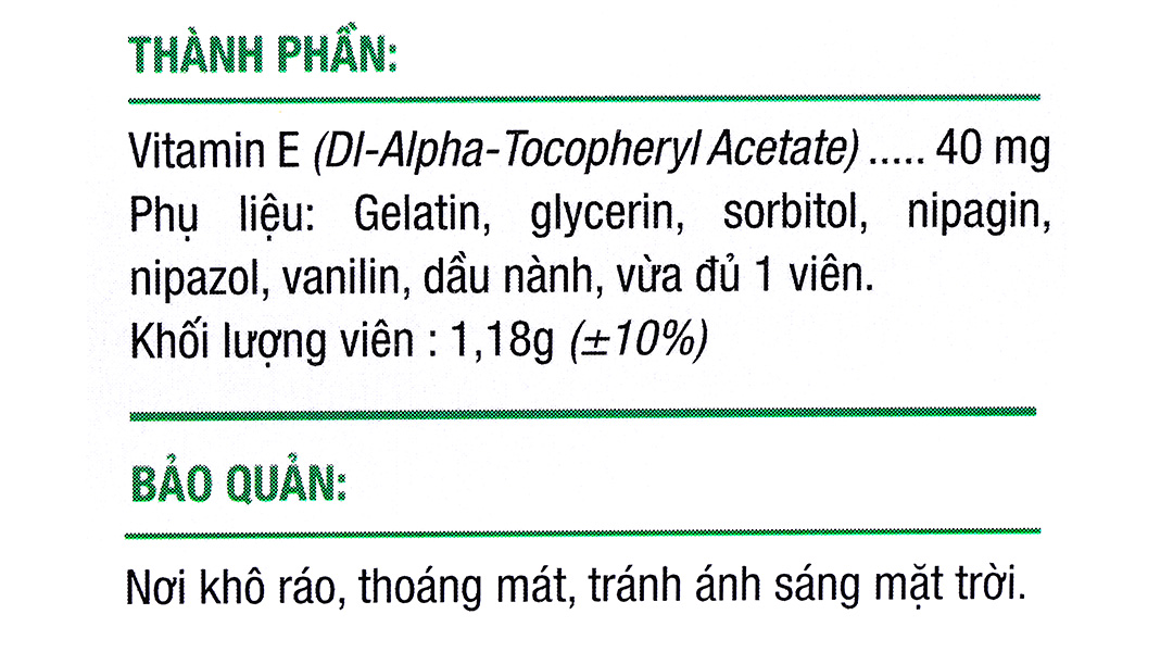 Vitamin E Gold Phúc Vinh - Ảnh 4
