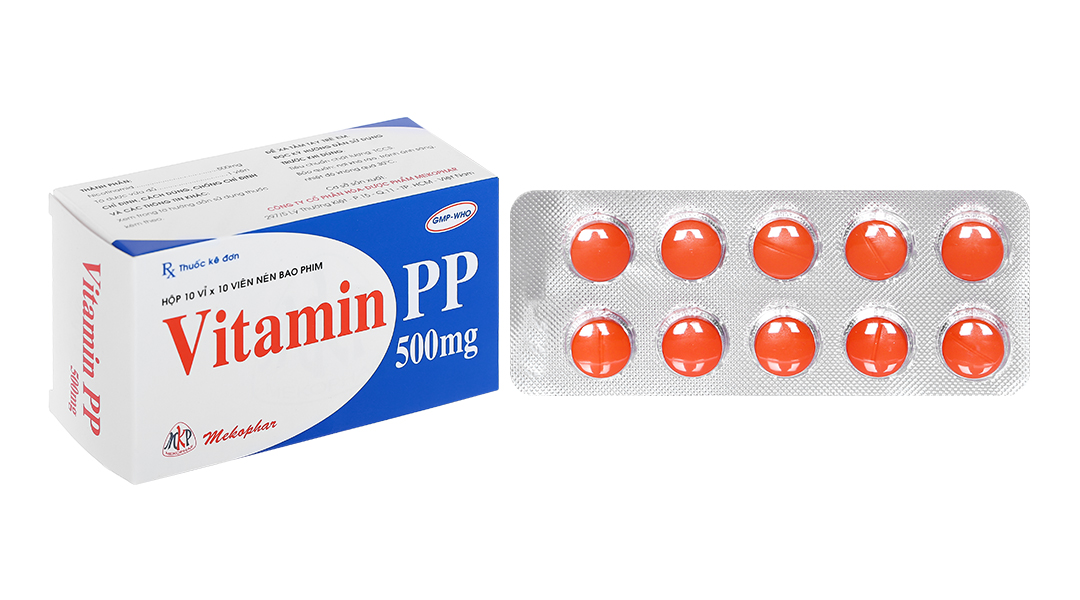 Thuốc Vitamin PP 500mg Mekophar