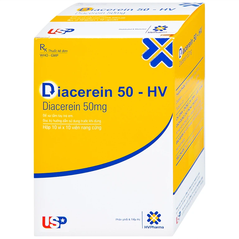 Thuốc Diacerein 50 - HV USP