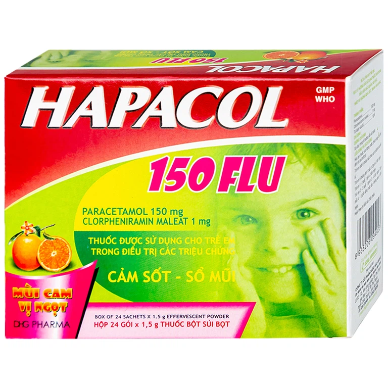 Thuốc Hapacol Flu DHG