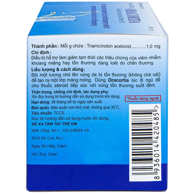Thuốc Oracortia thai nakorn - Ảnh 3