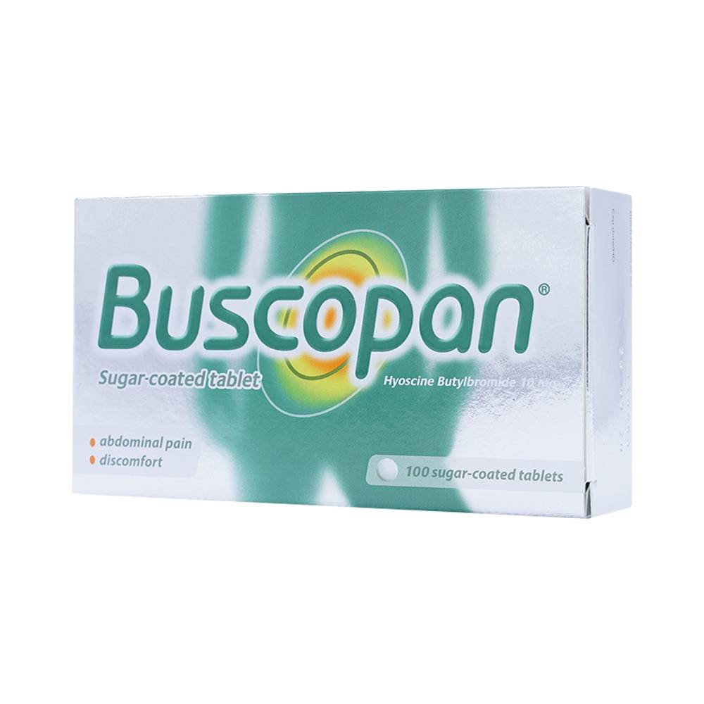 Thuốc Buscopan Boehringer giảm co thắt cơ trơn đường sinh dục, tiết niệu, đường tiêu hóa