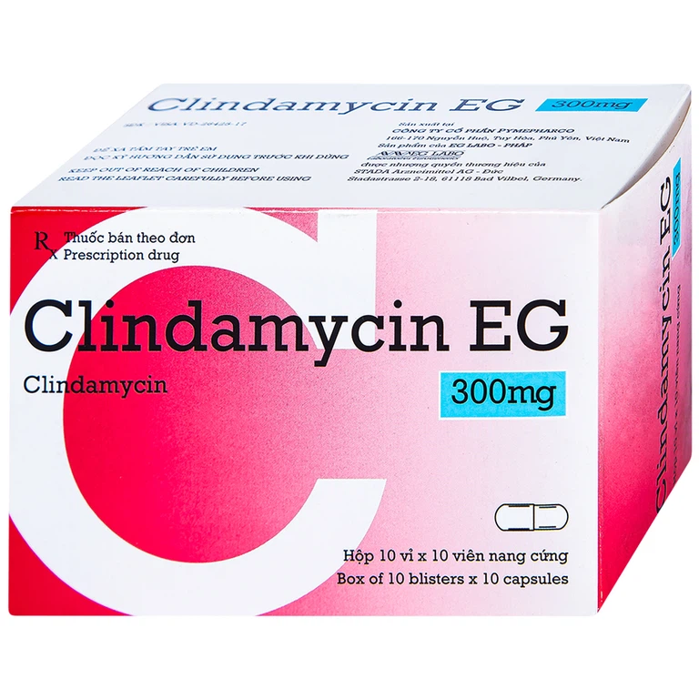 Thuốc Clindamycin EG 300mg Pymepharco