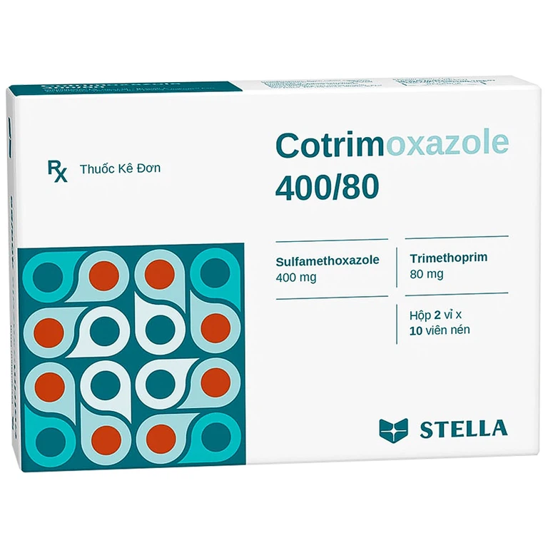 Thuốc Cotrimoxazole 400/80 Stella