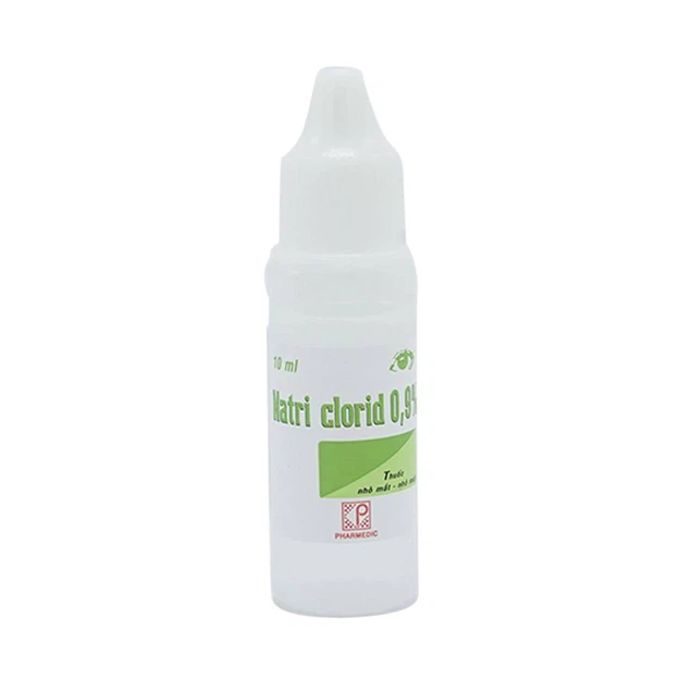 Thuốc nhỏ mắt, nhỏ mũi Natri Clorid 0,9% Pharmedic hỗ trợ rửa mắt, rửa mũi, phụ trị nghẹt mũi, sổ mũi (10ml) - Ảnh 2