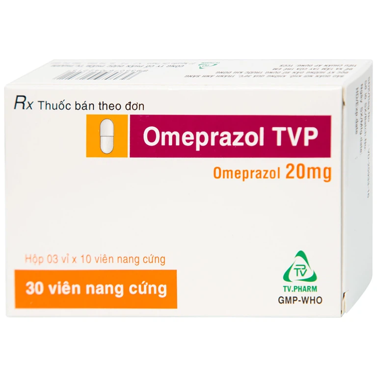 Thuốc Omeprazol TVP 20mg