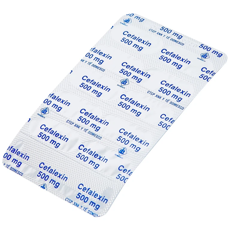 Thuốc Cefalexin 500mg Domesco - Ảnh 3