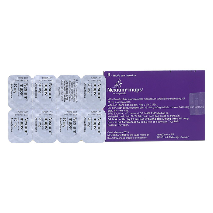 Thuốc Nexium Mups 20mg AstraZeneca - Ảnh 2