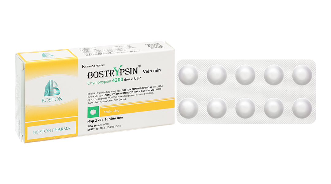 Thuốc Bostrypsin 4200 Boston