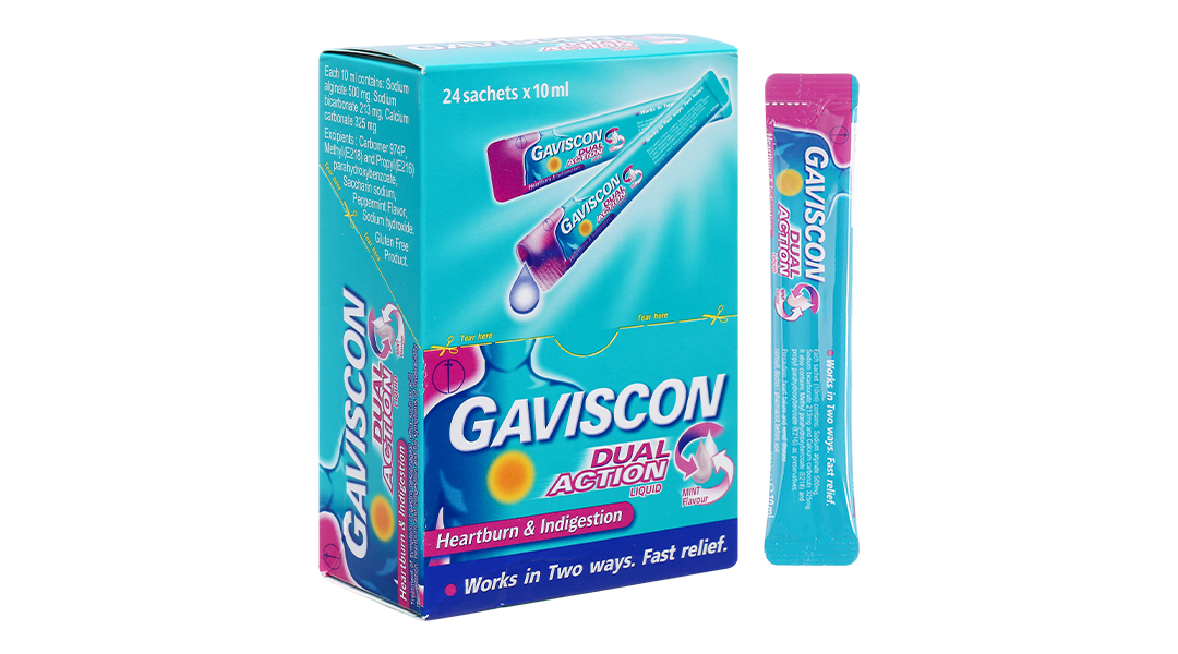 Hỗn dịch Gaviscon Dual Action Reckitt Benckiser