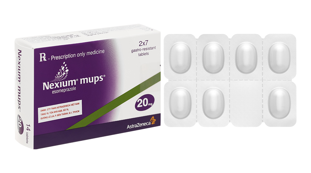 Thuốc Nexium Mups 20mg AstraZeneca