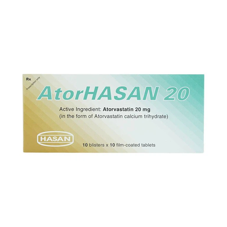 Thuốc AtorHasan 20mg