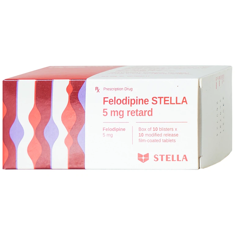 Thuốc Felodipine Stella 5mg Retard
