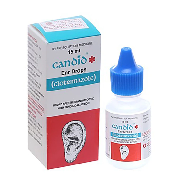 Dung dịch nhỏ tai Candid Glenmark