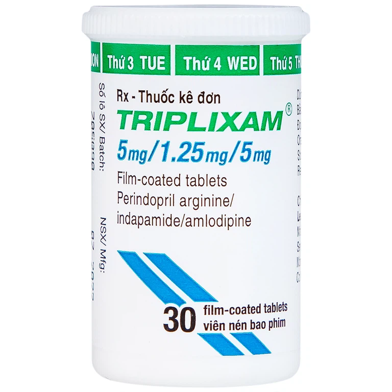 Thuốc Triplixam 5mg/1.25mg/5mg Servier - Ảnh 2