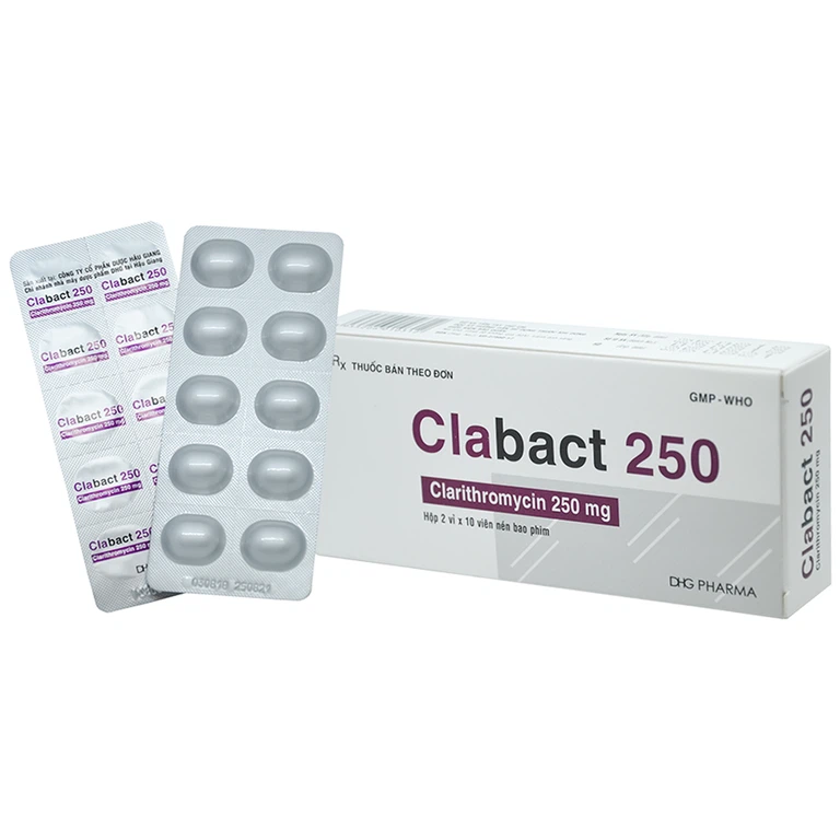 Thuốc Clabact 250 DHG Pharma