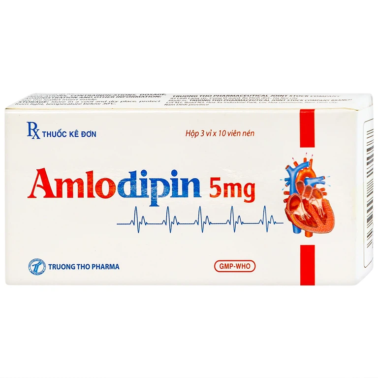 Thuốc Amlodipine 5mg Stella Pharm
