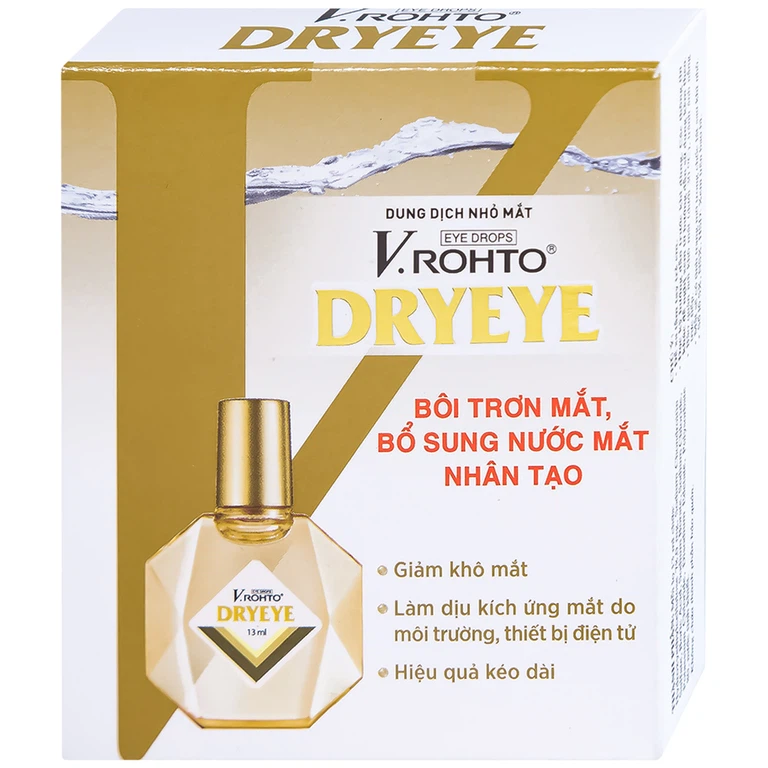 Dung dịch nhỏ mắt V.Rohto Dryeye - Ảnh 2