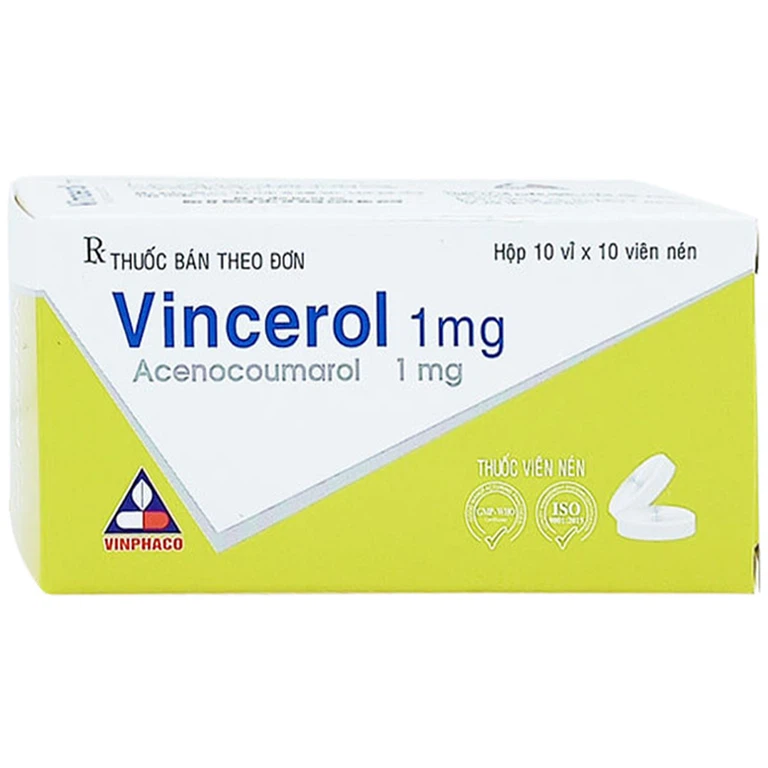 Thuốc Vincerol 1mg Vinphaco