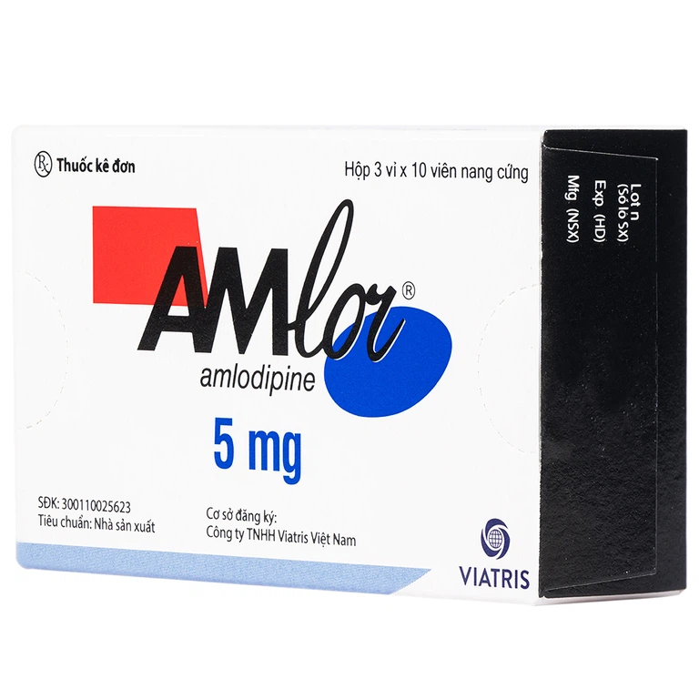 Thuốc Amlor 5mg Viatris
