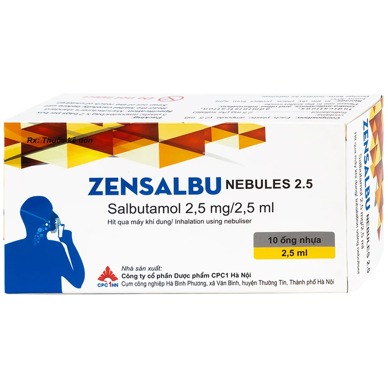 Thuốc Zensalbu 2.5mg CPC1HN