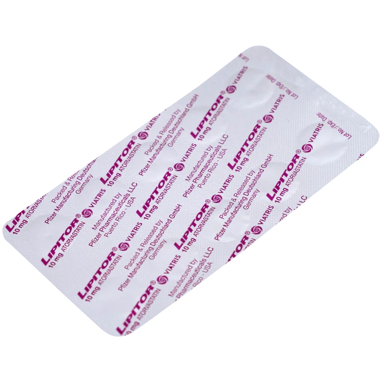 Thuốc Lipitor 10mg Viatris - Ảnh 2
