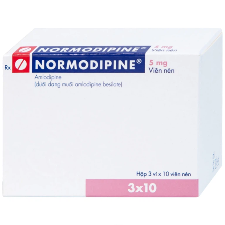 Thuốc Normodipine 5mg Gedeon