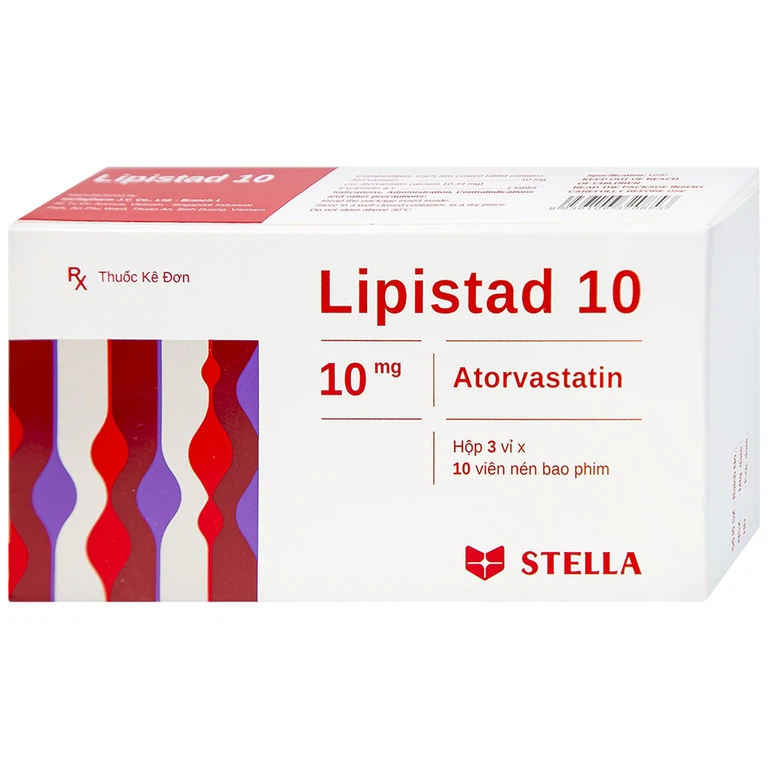 Thuốc Lipistad 10 Stella