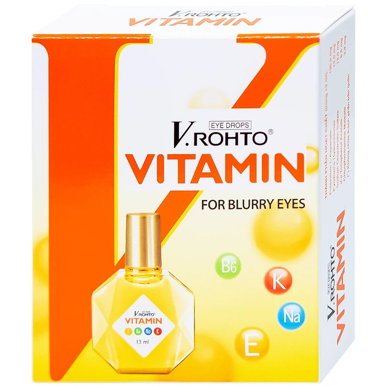 Thuốc nhỏ mắt V.Rohto Vitamin - Ảnh 2