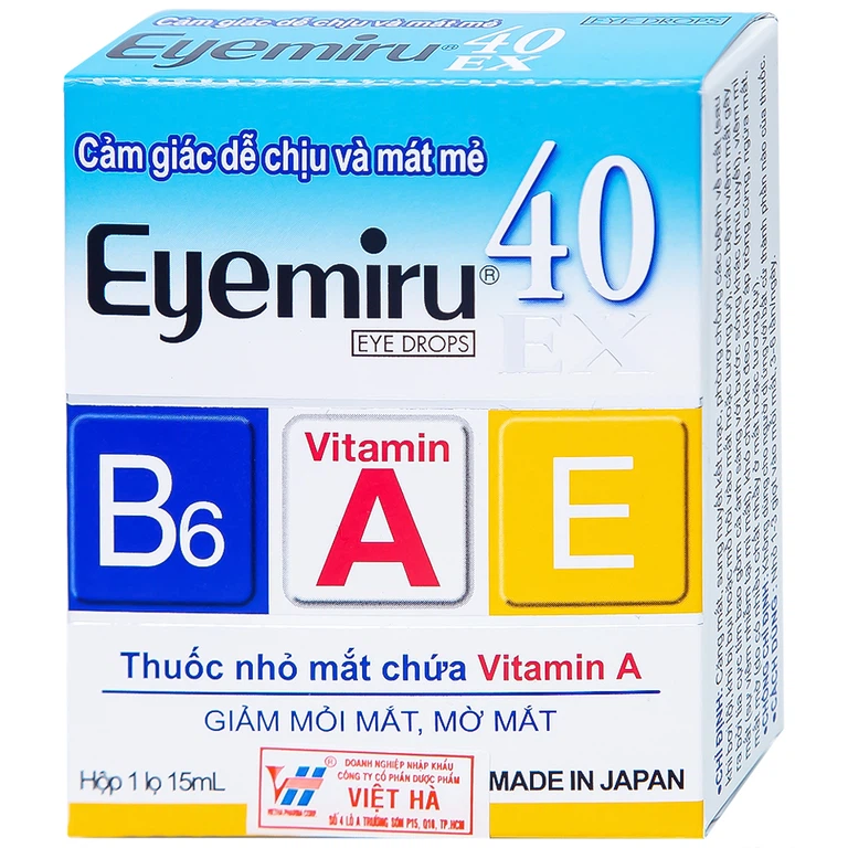 Thuốc nhỏ mắt Eyemiru 40 EX - Ảnh 2