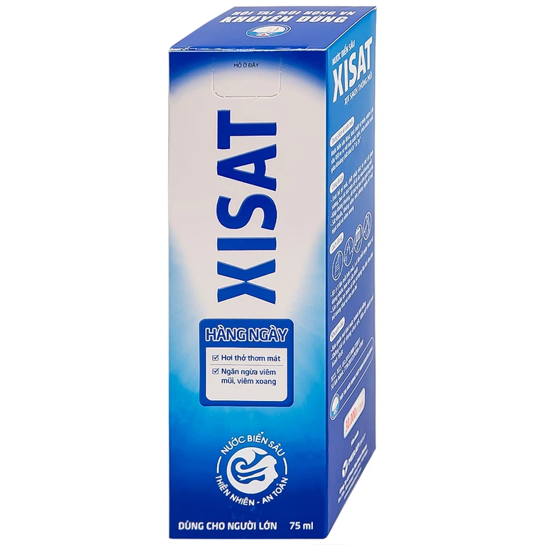 Xịt mũi nước biển sâu Xisat - Ảnh 2