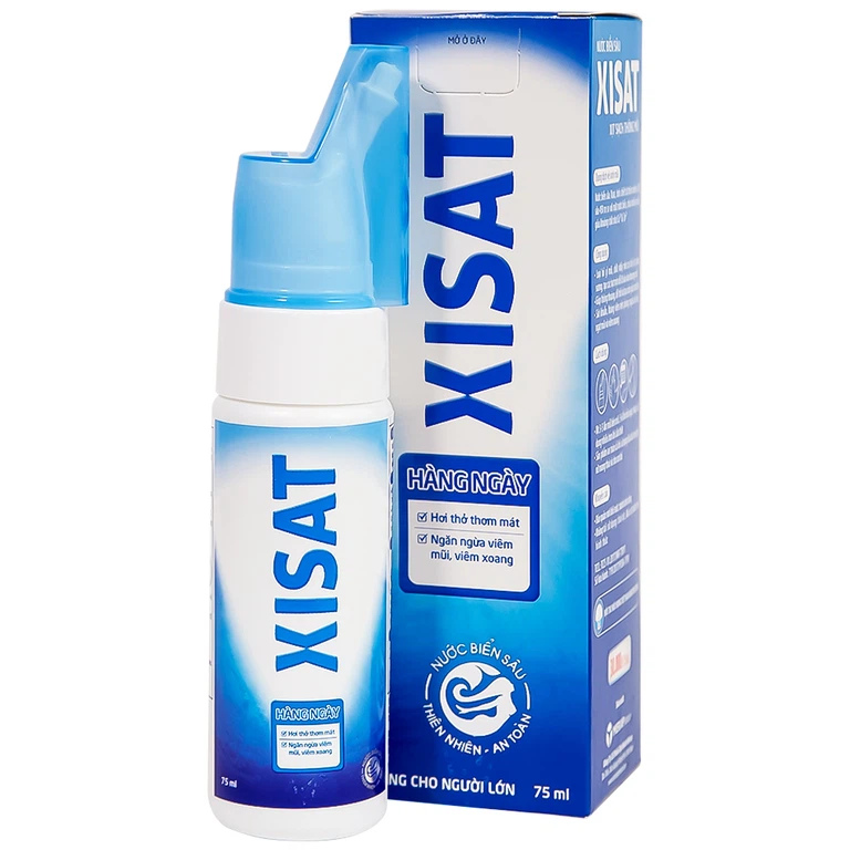 Xịt mũi nước biển sâu Xisat