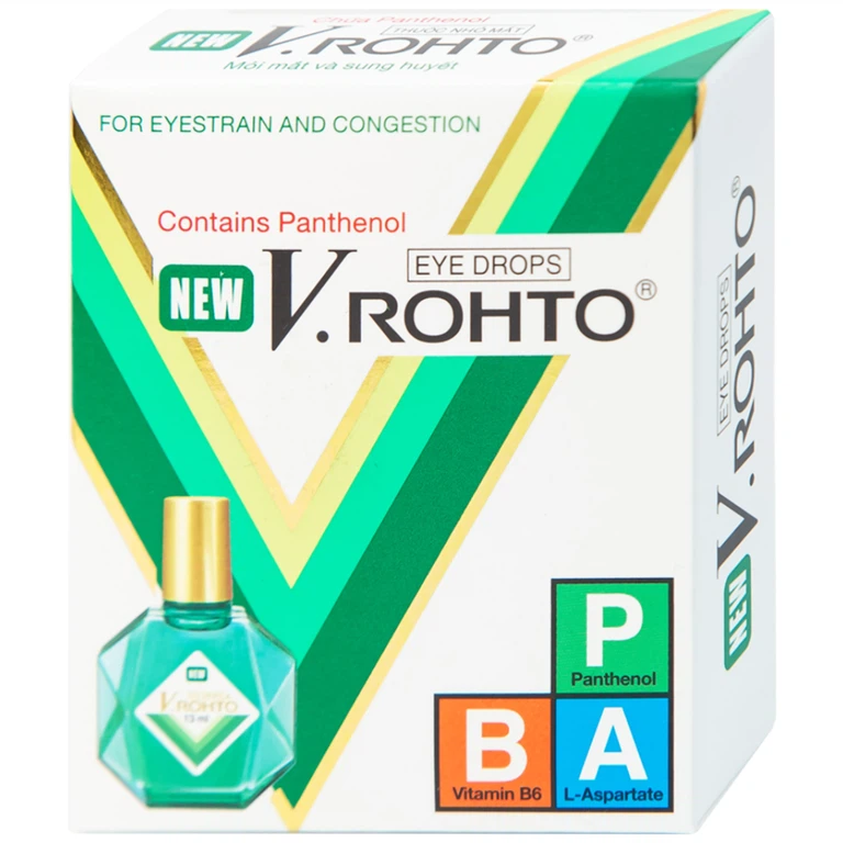 Thuốc nhỏ mắt New V.Rohto - Ảnh 2